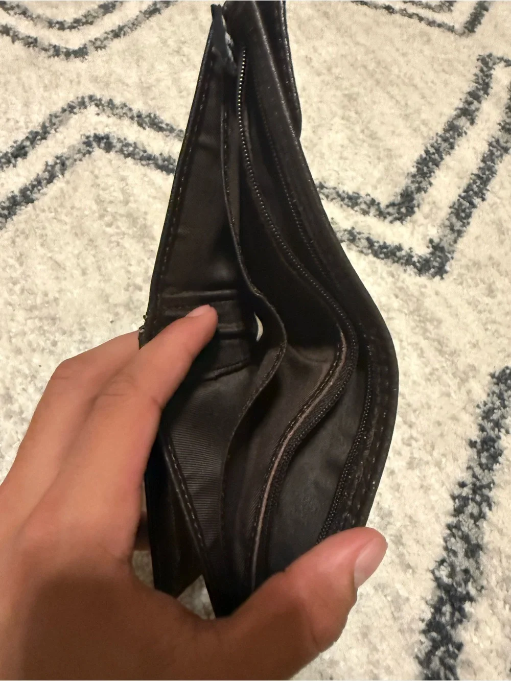 Men's Brown Leather Wallet